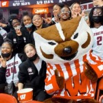 Girls basketball at the Badgers Game
